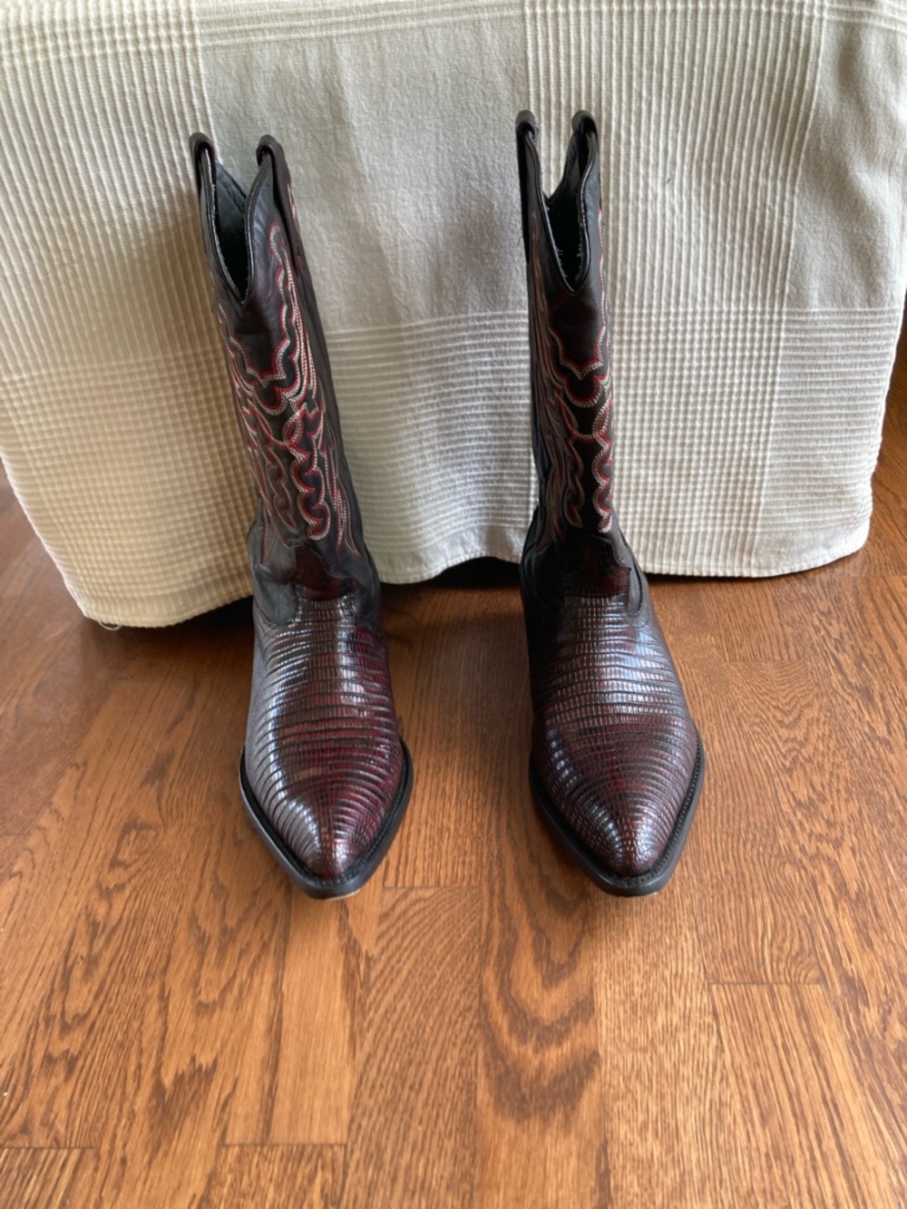 Genuine Lizard Cowboy Boots